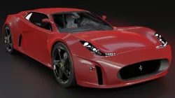 Ferrari Concept Luca Serafini 3D model