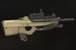 FN F2000 Low-poly 3D model