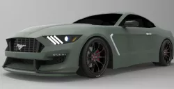 Ford Mustang 3d Model 3D model