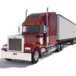 freightliner classic truck 3D model