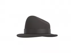 Gangster Hat 3D model