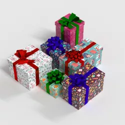 Gift Box 3D model