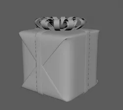 Gift box 3D model