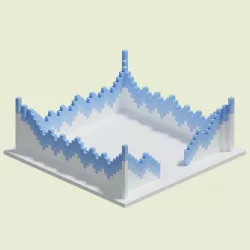 Glacial Walls 3D model