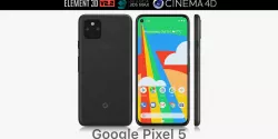 Google Pixel 5 3D model