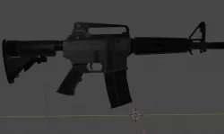 Gun-M4A1 3D model