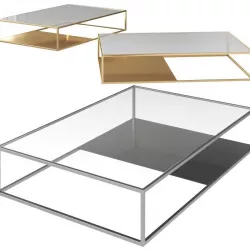 Half and Half Coffee Table by Phase Design 3D model