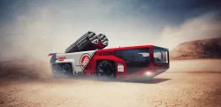 HULK RACING TRUCK Low-poly 3D model