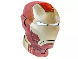 Iron Man mark 42 helmet 3D model