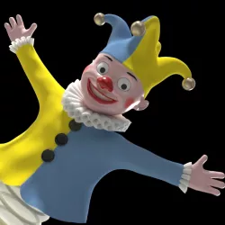 Jack in a box 3D model