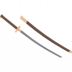 Japanese military weapon katana Low-poly 3D model