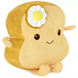 Kawaii toast plush toy 3D model