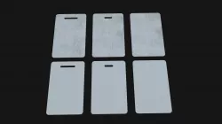 Keycards Low-poly 3D model