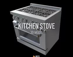 Kitchen Stove 3D model