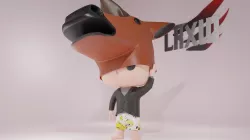 kuda laper funko version 3D model