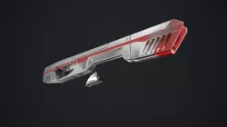 Laser Rifle Low-poly 3D model