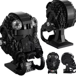 Lego - 75274 TIE Fighter Pilot Helmet 3D model