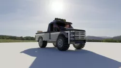 Lego pickup 3D model