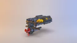 Lego - V8 Engine Low-poly 3D model