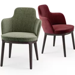 Lema Lucylle dining armchair 3D model