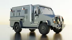 Lenco Bear Military Truck Low-poly 3D model