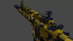 m416 3D Model Low-poly 3D model