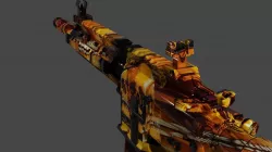 m416 3D Model Low-poly 3D model