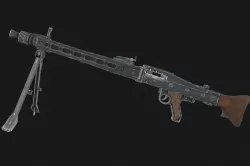 Machine gun MG42 Low-poly 3D model