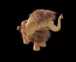 Mammoth baby 3D model