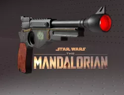 Mandalorain - Mando Blaster  3D model