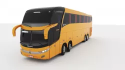 Marcopolo Paradiso Low-poly 3D model