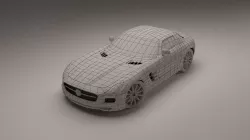 Mercedes Benz SLS  3D model