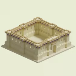 Migdol Walls 3D model