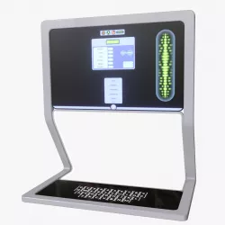 Minimalistic Computer 02 Low-poly 3D model