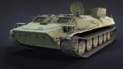 MT-LB Transporter Low-poly 3D model