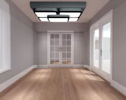 New ceiling light Low-poly 3D model