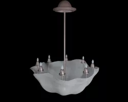New ceiling light Low-poly 3D model