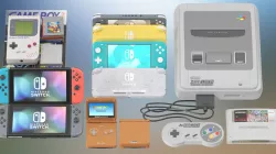 Nintendo Console Collection PBR 3D model