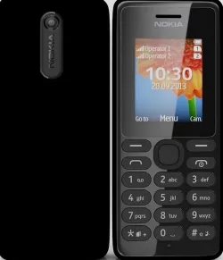 Nokia 108 dual sim Black 3D model