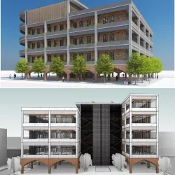 Office Building 3D model