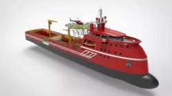 Offshore Vessel 3D model