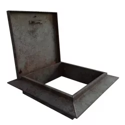 old rust hatch Low-poly 3D model