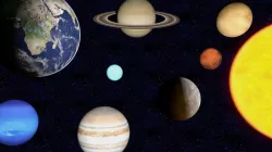 Out of this world Solar System Rigged Animated  Low-poly 3D model