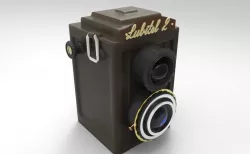 Photo Camera 3d Lubitel-2 3D model