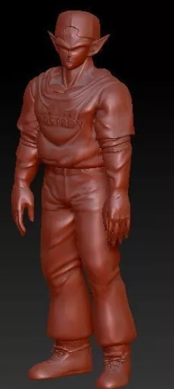 piccolo postboy 3D model