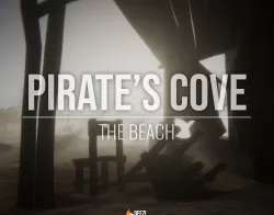 Pirate s Cove - The Beach Low-poly 3D model