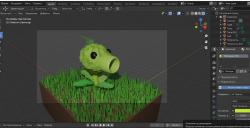 Plants vs Zombies 3D model