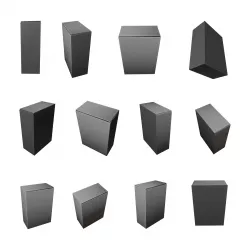 Product Box Low-poly 3D model