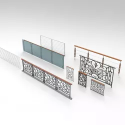 Railing 3D model