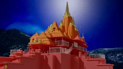 RAM MANDIR AYODHYA Low-poly 3D model